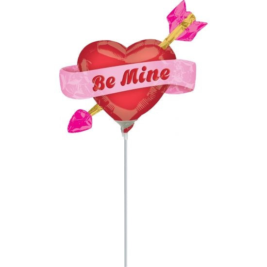 Be Mine Heart Balloon Bendigo Florist Flower Delivery