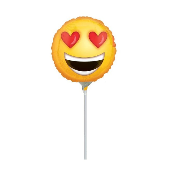 Emoji - Love Heart Eyes Balloon Bendigo Florist Flower Delivery